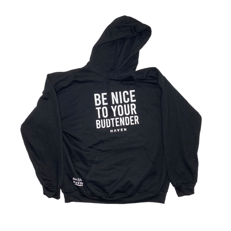 Photograph of product: Haven - Main Collection - Be Nice Hoodie (3XL)
