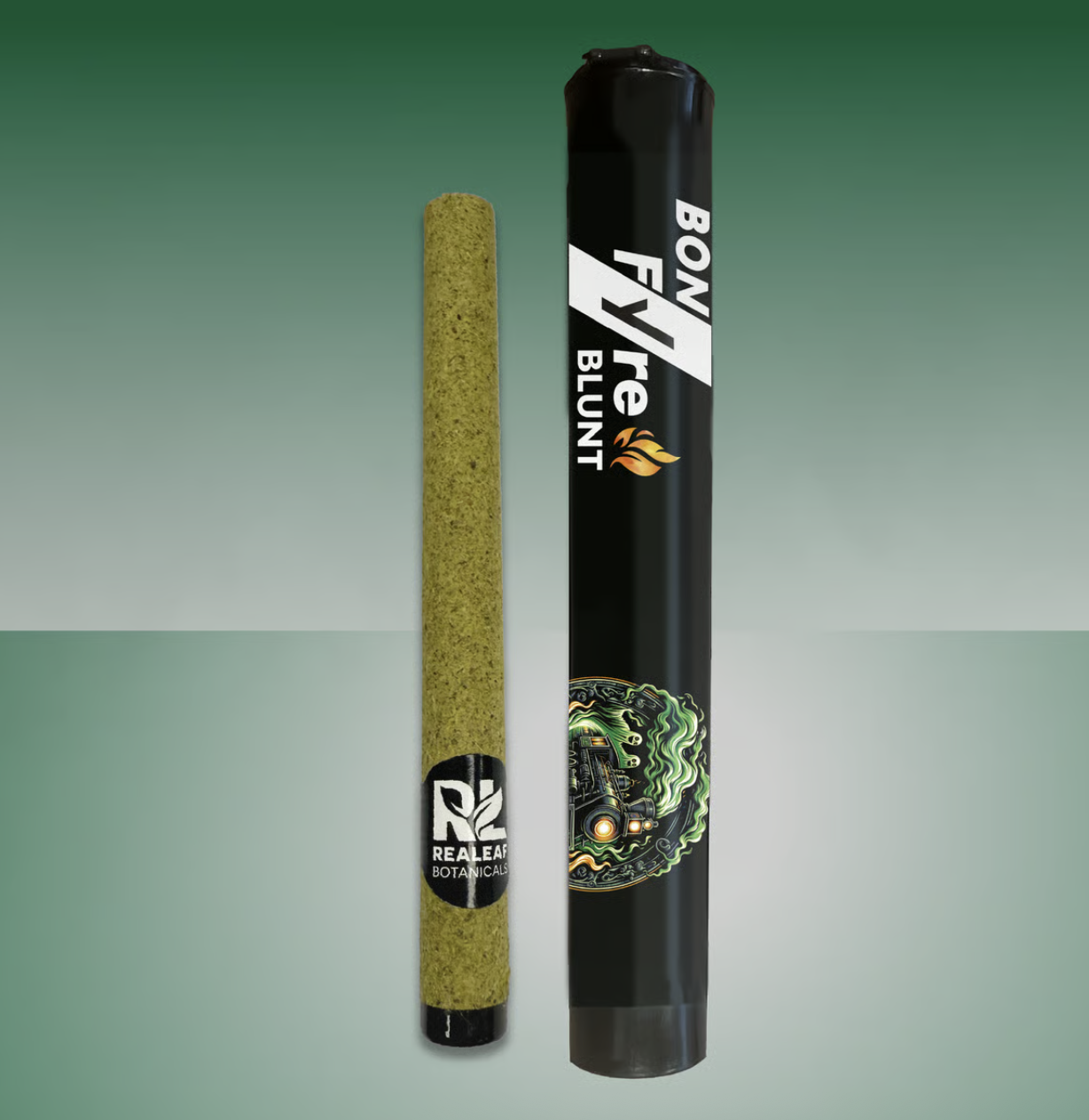 Photograph of product: BON FYRE GHOST TRAIN HAZE INFUSED BLUNT 3G