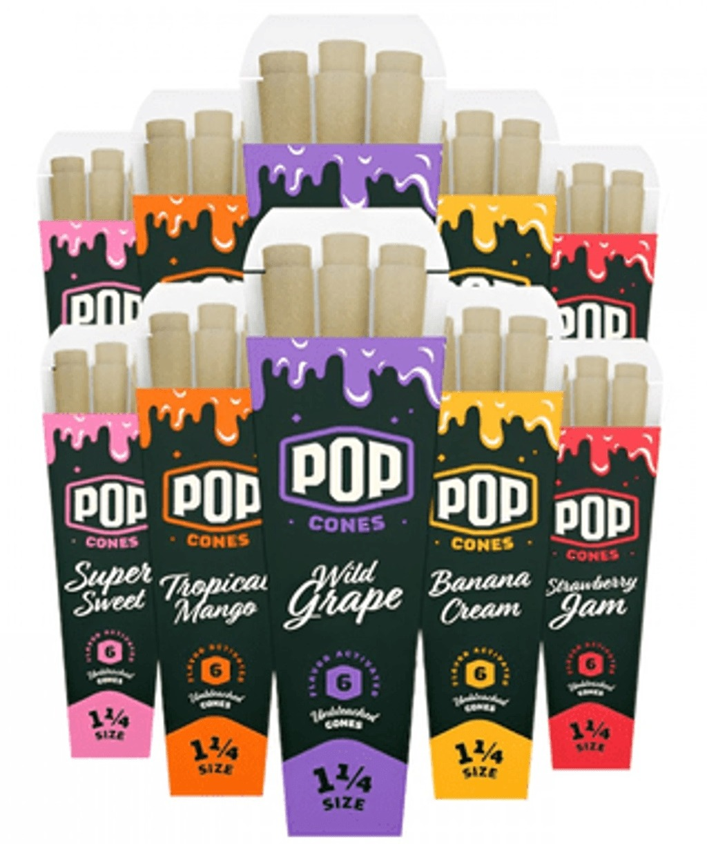Photograph of product: POP 6pk Cones Tropical Mango
