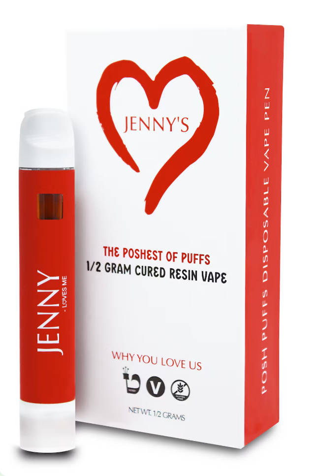 Photograph of product: Jenny's | Posh Puff | Hudson Haze | AIO