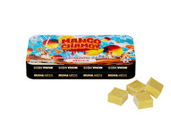Photograph of product: MUHA MEDS ROSIN GUMMIES MANGO CHAMOY 100MG