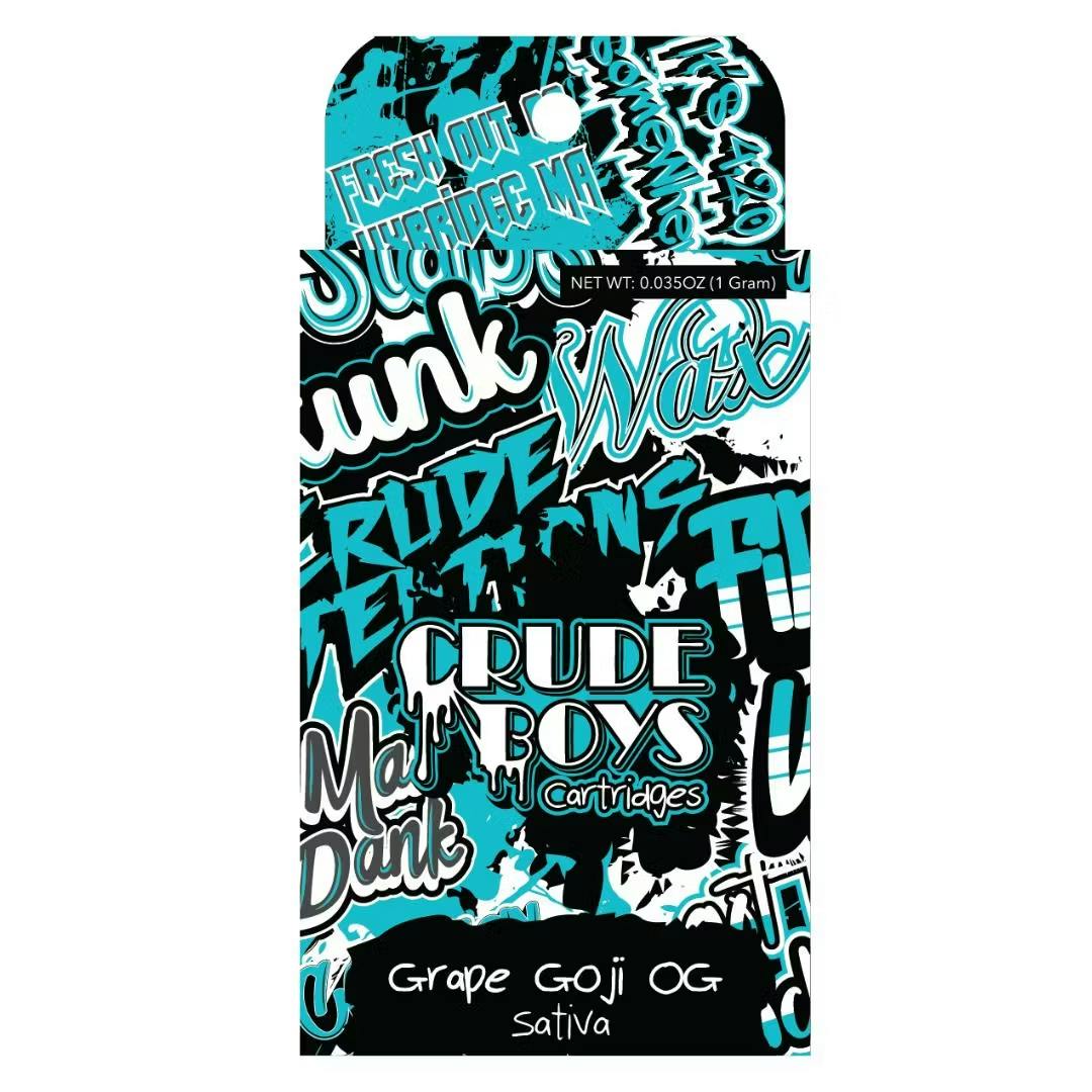 Photograph of product: Grape Goji OG Distillate Cartridge | 1g - Crude Boys