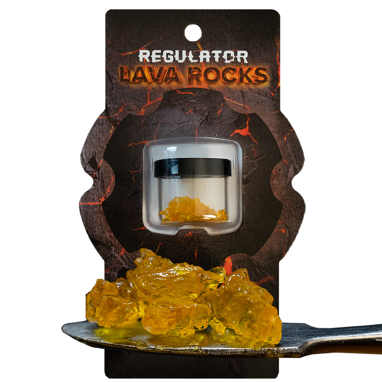 Photograph of product: AK-47 Lava Rocks | 1g - (DOH)