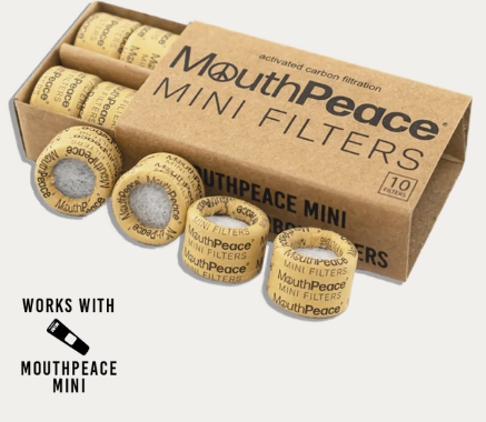 Photograph of product: Moose Labs | MouthPeace Mini Filters | 10pk