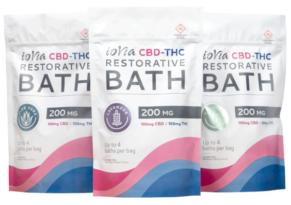 Photograph of product: ioVia - Aloe Vera - Bath Soak - 200mg