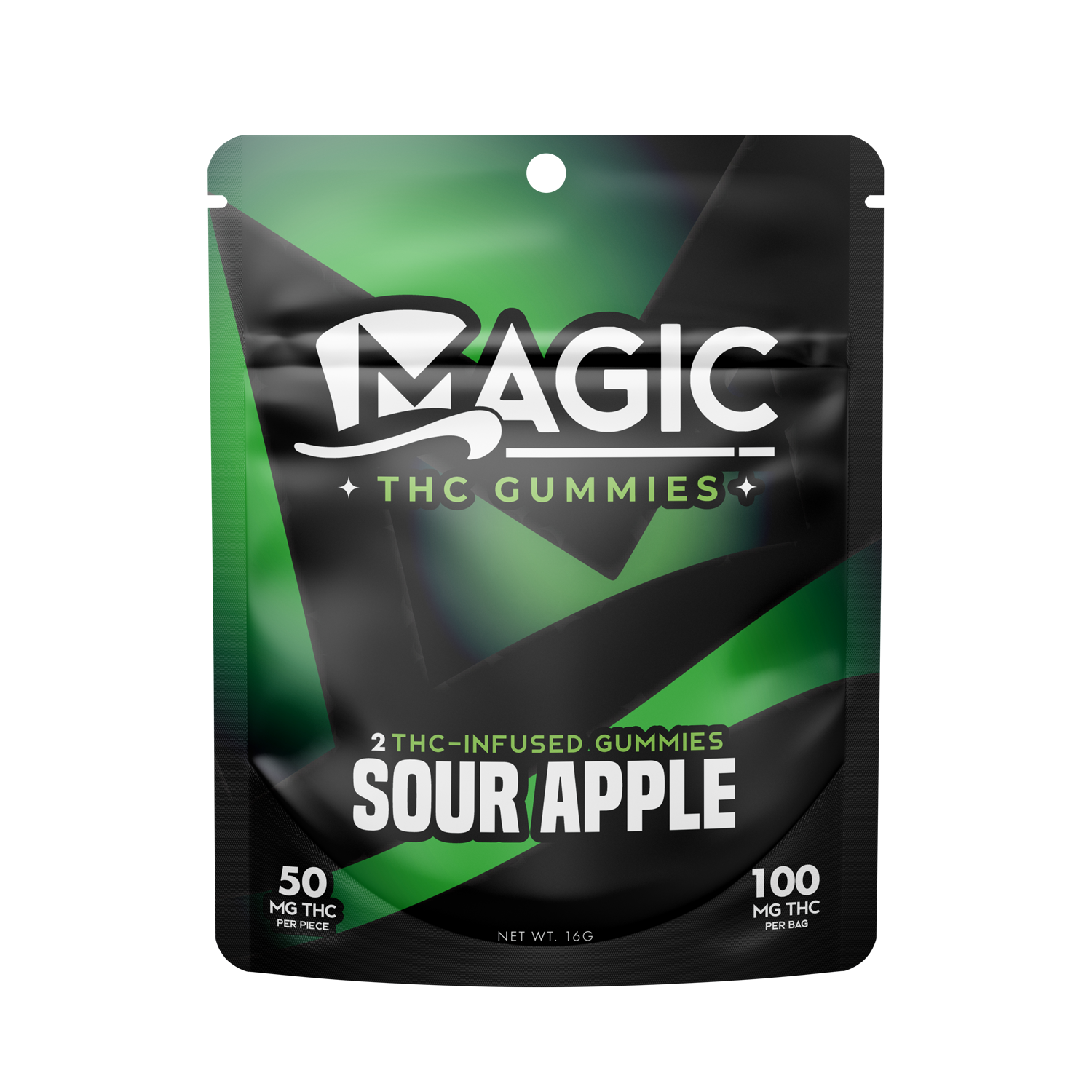 Photograph of product: Green Apple | 200MG Gummies