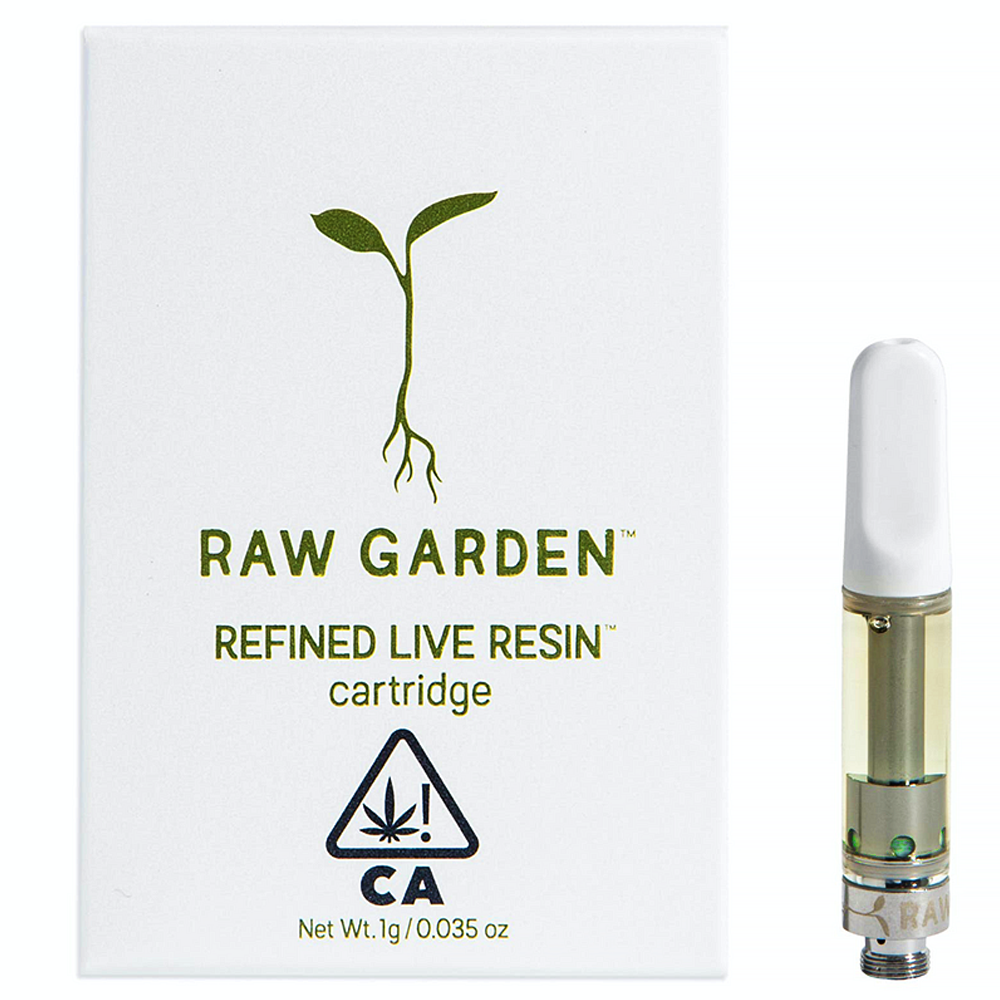 Photograph of product: Raw Garden 1G Cartridge - Paradise Chaser
