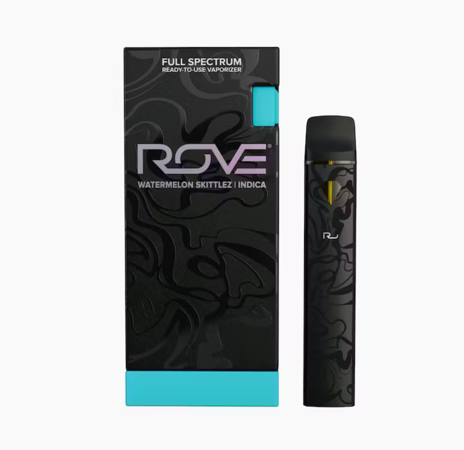 Photograph of product: ROVE- Watermelon Burst Melted Diamond Live Resin Vaporizer | 1.0