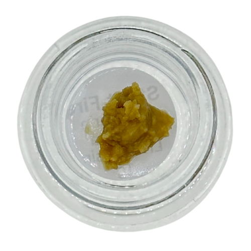 Photograph of product: Strait-Fire Mandarin Papaya Live Rosin 1g