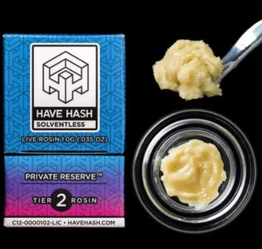 Photograph of product: Have au chocolat - Monkey Sugar - Live Rosin Tier 2 - 1g - Concentrate