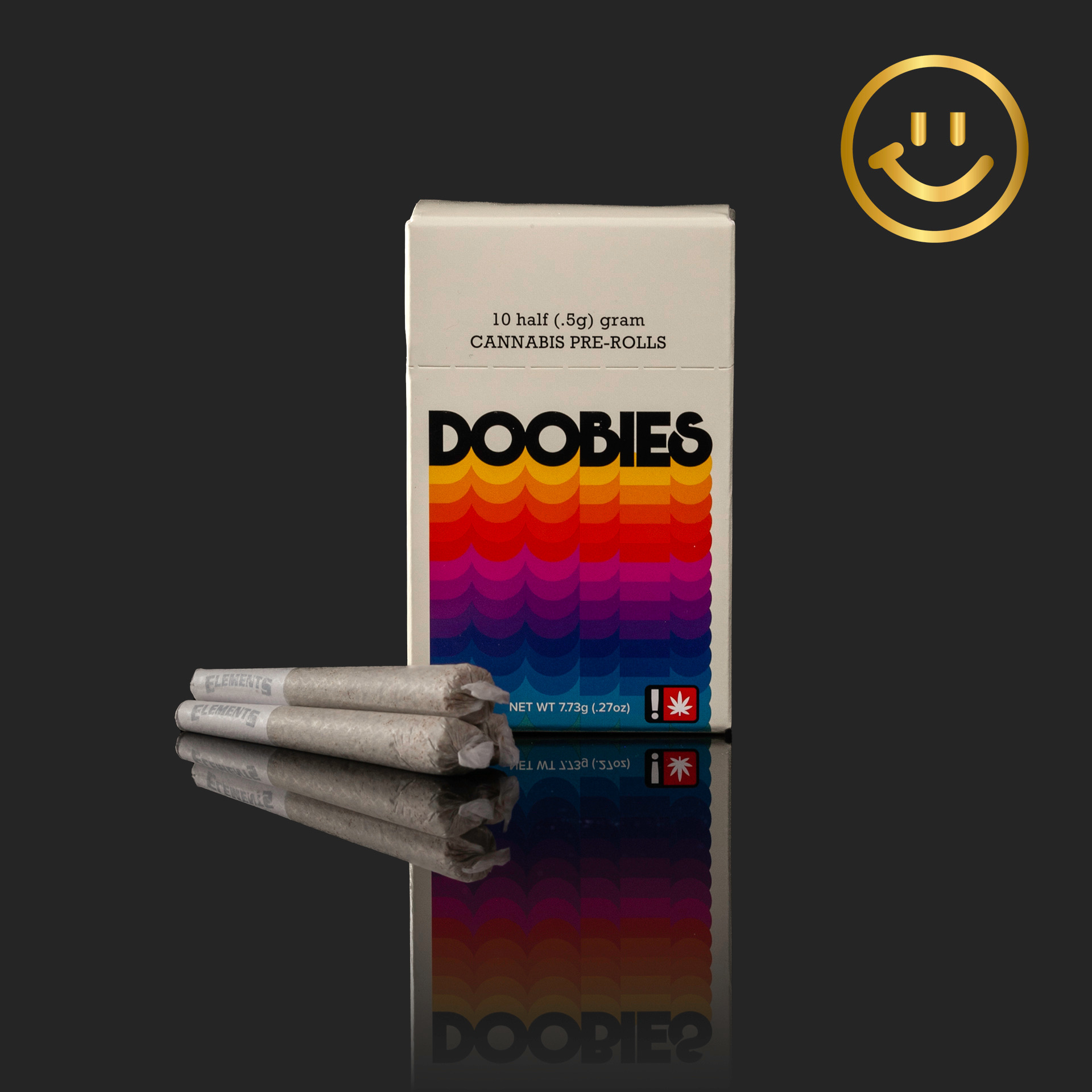 Photograph of product: Doobies | Triple Burger Pre-rolls | 10pk