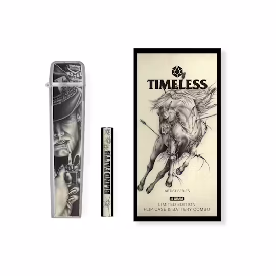 Photograph of product: Timeless Scott Agustin Battery + Flip Case Combo | Limited Edition - Full Cart