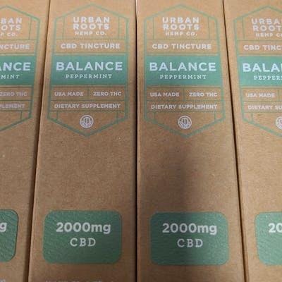 Photograph of product: Urban Roots 2000mg Balance Tincture
