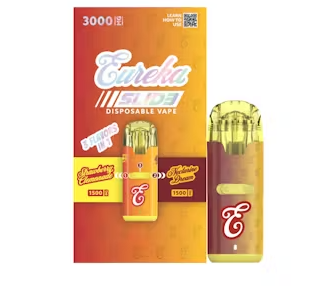 Photograph of product: Eureka Slide Strawberry Clemonade x Nectarine Dream 3 in 1 Oui'd AIO 1g