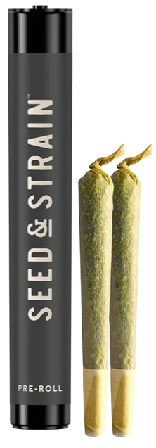Photograph of product: Blue Gelato - Pre-Roll 2 Pack (1.0g)