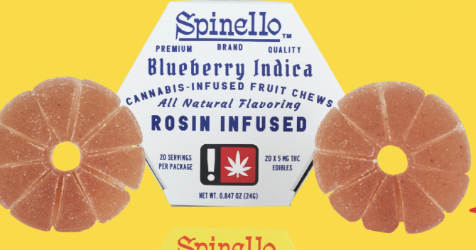 Photograph of product: Blueberry | Rosin Gummies