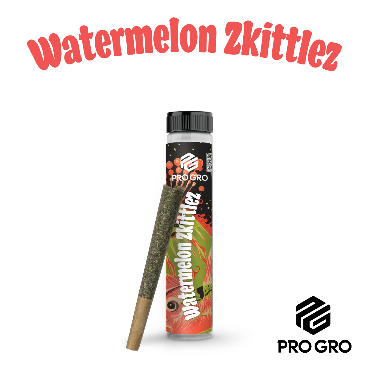 Photograph of product: ProGro Watermelon Z Pre-Roll | 1g