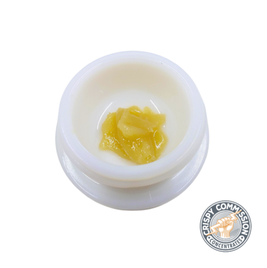 Photograph of product: Crispy Commission Banana Pie 1g Cured Budder