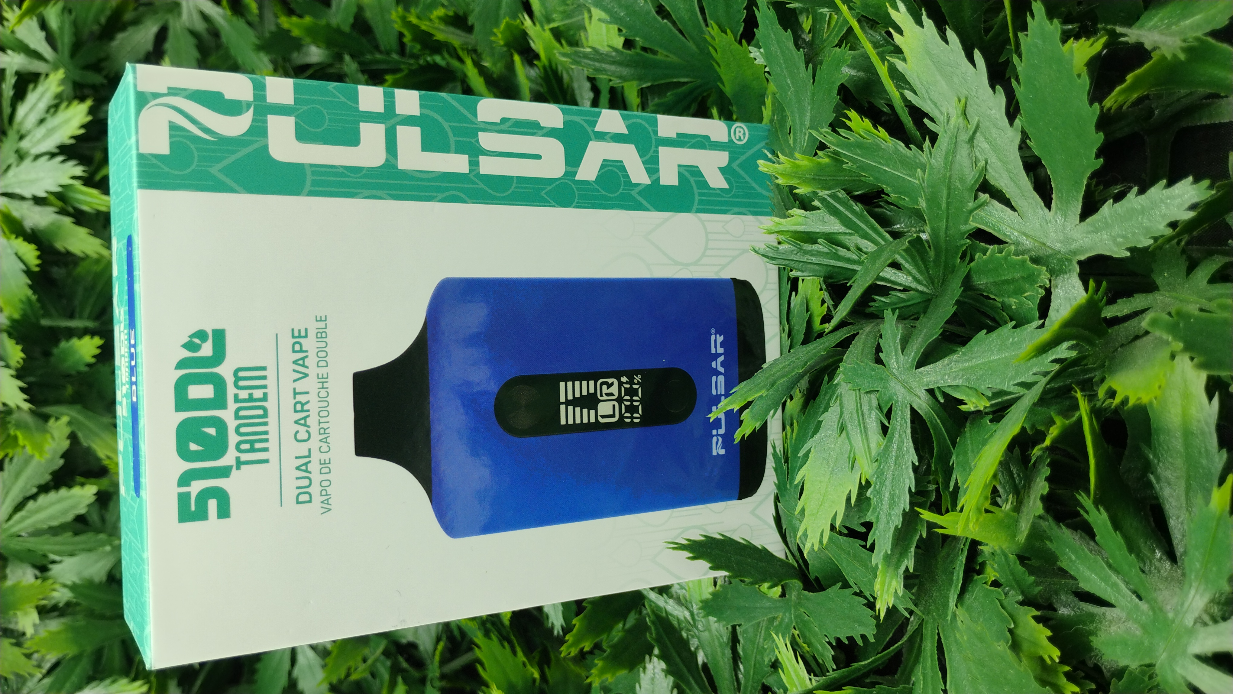 Photograph of product: Pulsar 510 DL Tandem Dual Cart Vaporizer - 650 mAh
