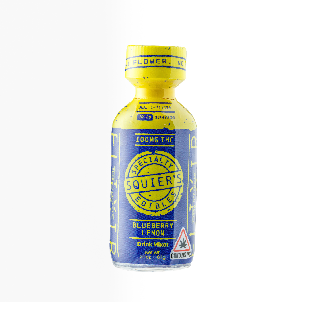 Photograph of product: Squier's | Blueberry Lemon |100mg Elixir