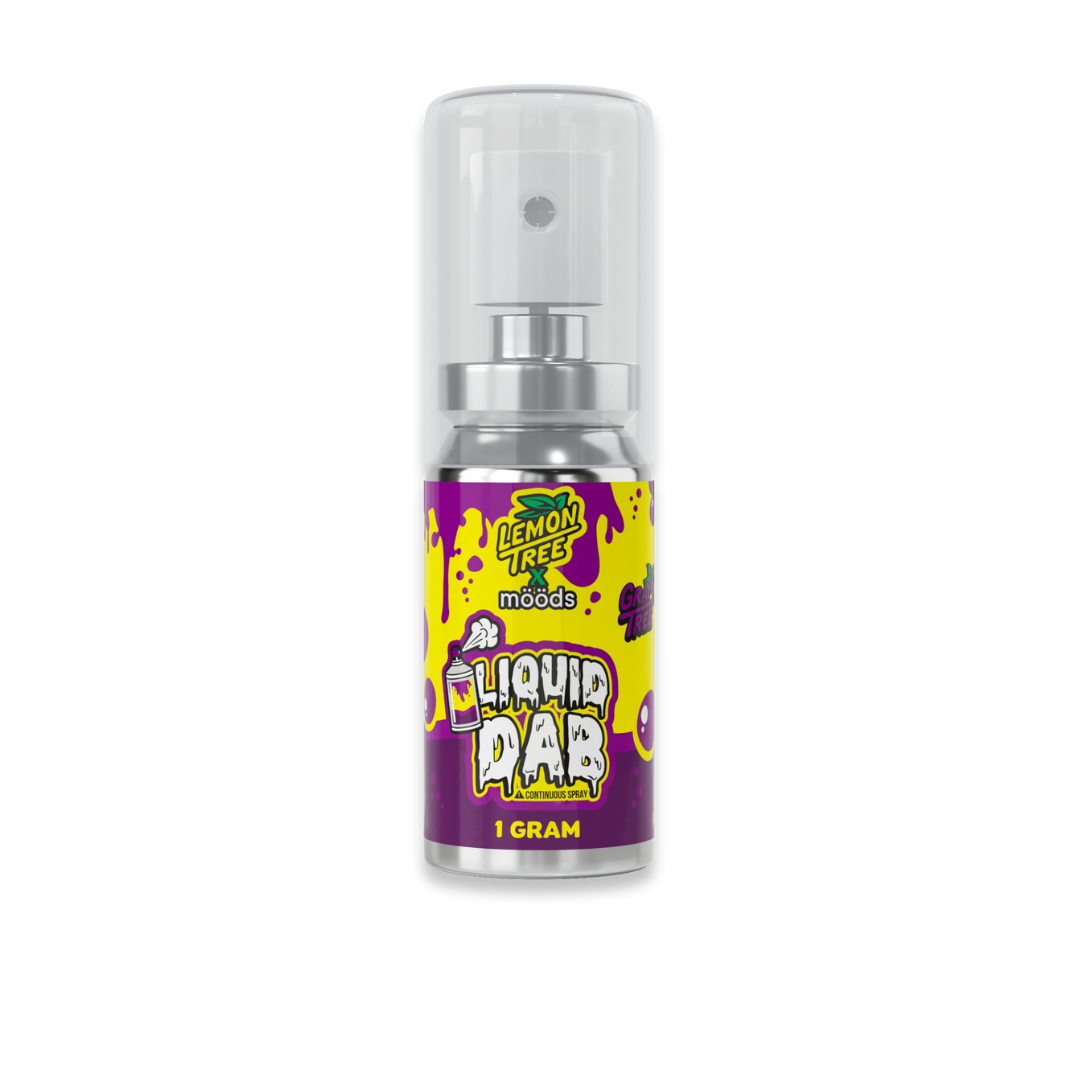 Photograph of product: Moods - Sublingual Spray - Grape Tree - Wellness - 1000mg