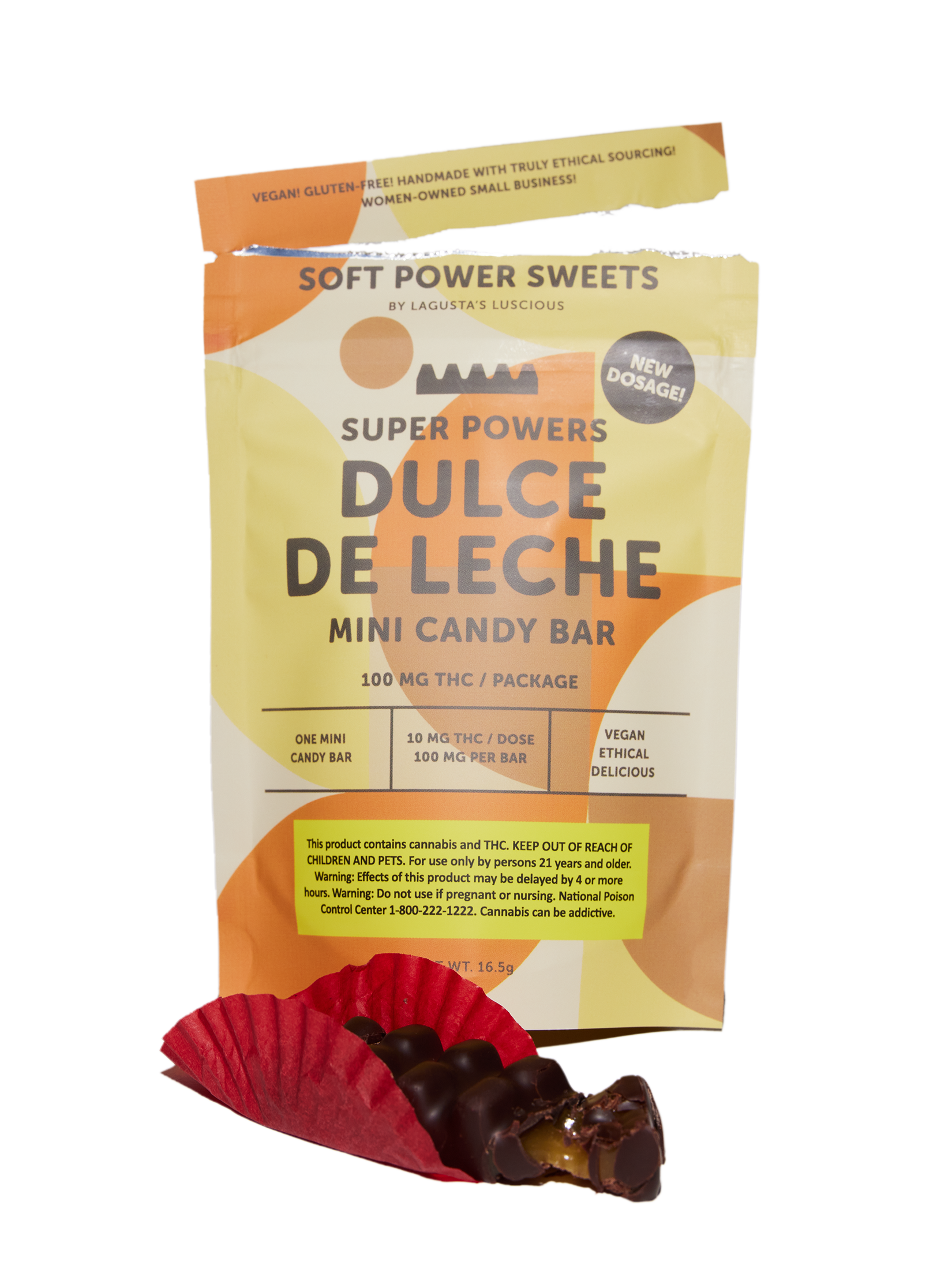 Photograph of Product: Soft Power Sweets - Super Powers - Single Mini Chocolate Edibles