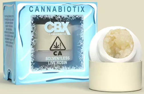 Photograph of product: CBX - Concentrate - Mactopia - Cold Cure Rosin - Tier 2 - 1G