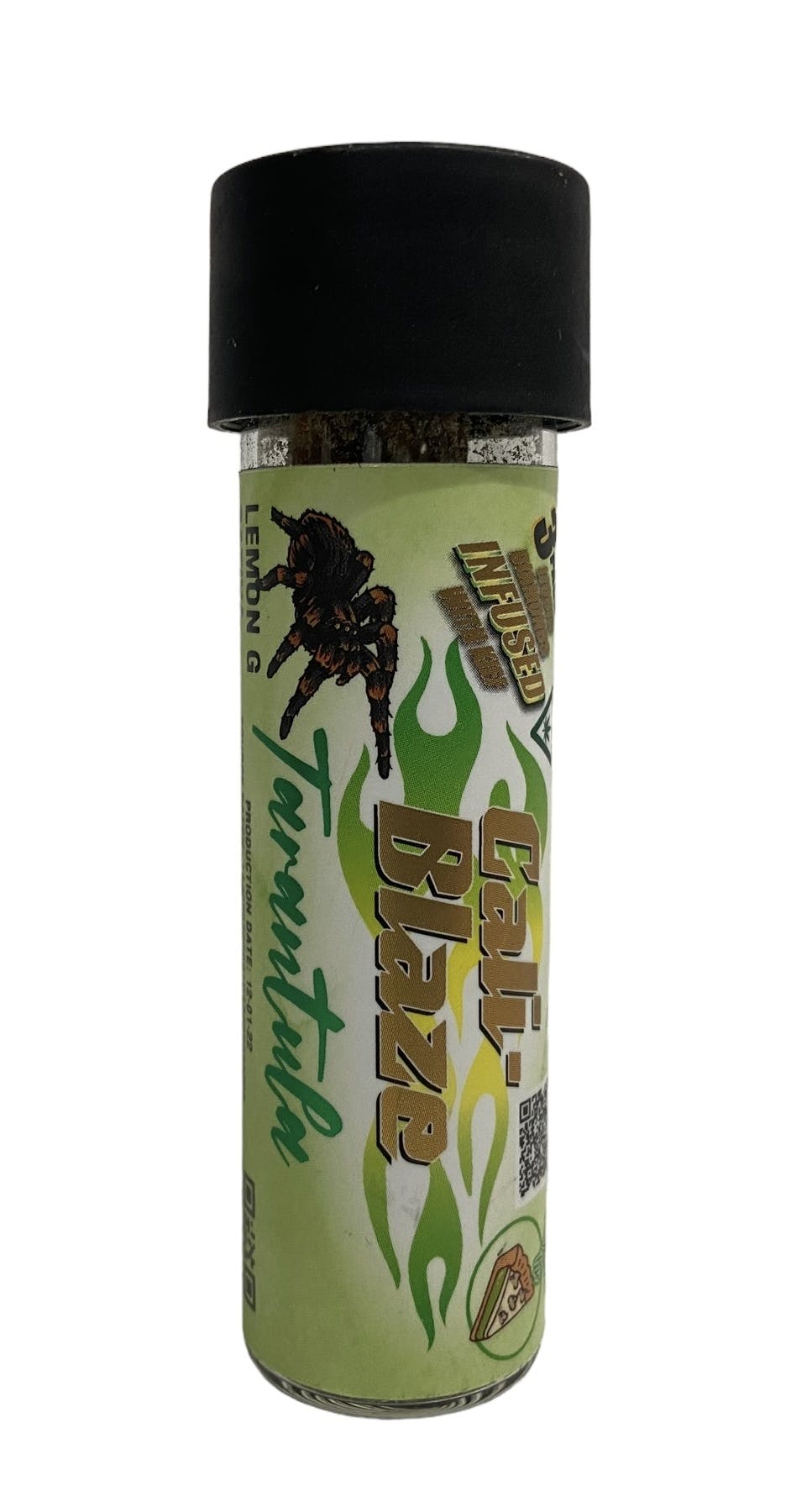 Photograph of product: Infused Pre Roll Tarantulas 3pk - 3g - Cali Blaze - Blue Muffin