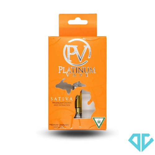 Photograph of product: Platinum Vape Tri-County Tropics Cart 1g