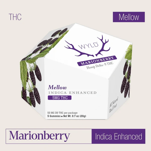Photograph of product: Oui'd Enhanced | Marionberry | 5mg