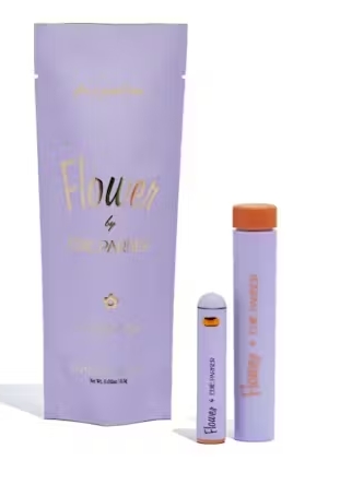 Photograph of product: Edie Parker Disposable 0.5g-Strawberry Bananza (Goodnight)