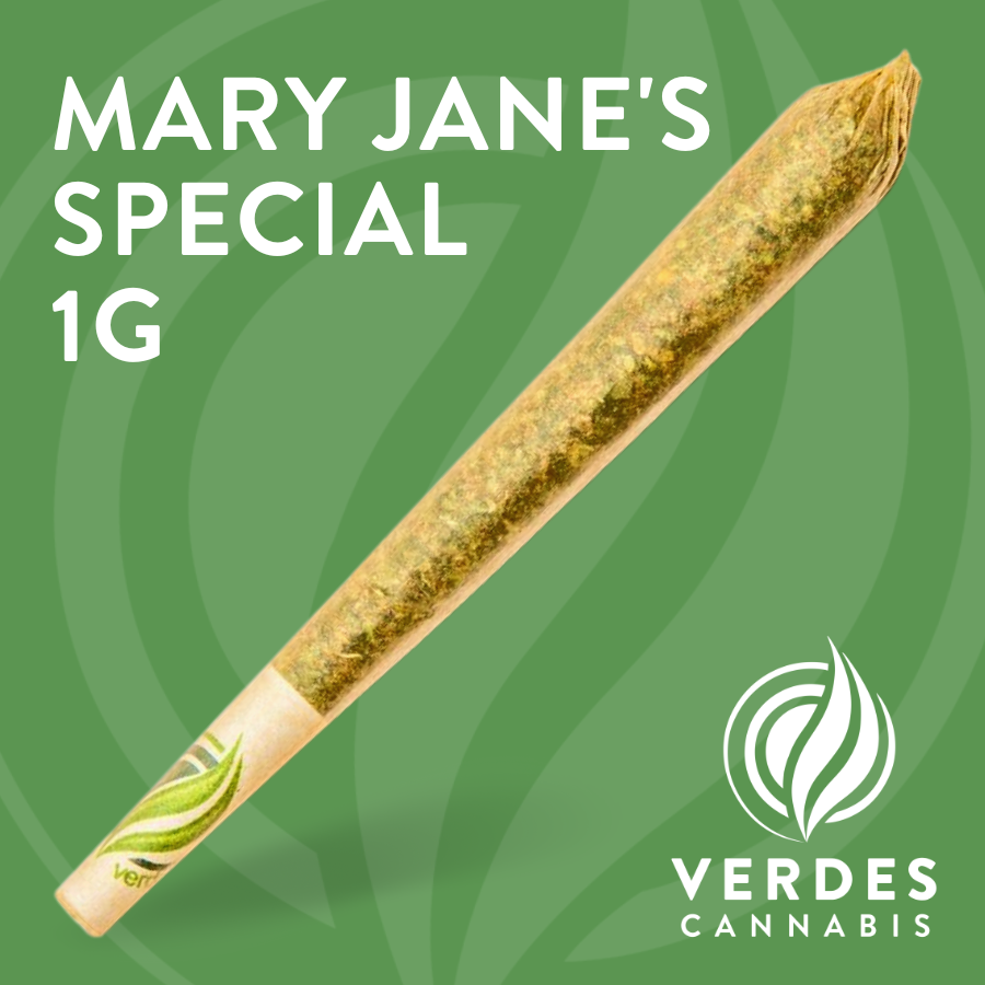 Photograph of product: Mary Jane's Special - Pre Roll - 1g