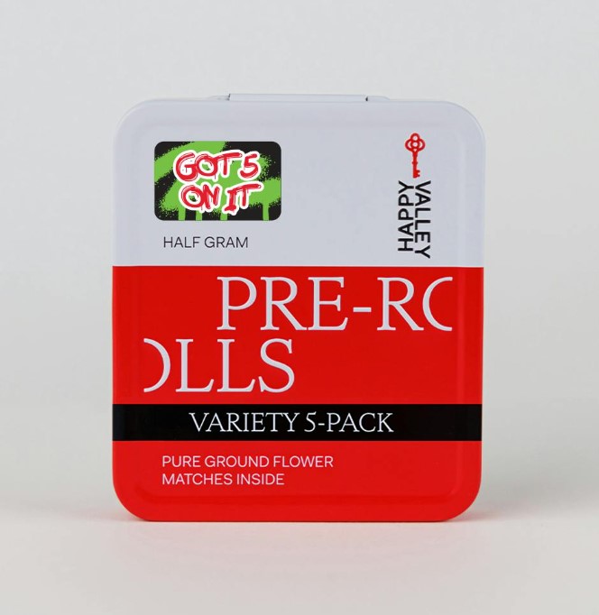 Photograph of product: Got 5 On It - Variety Pack | 5-Pack | 2.5g