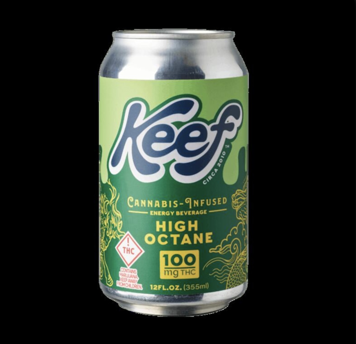 Photograph of product: AU Keef: High Octane 100mg Soda