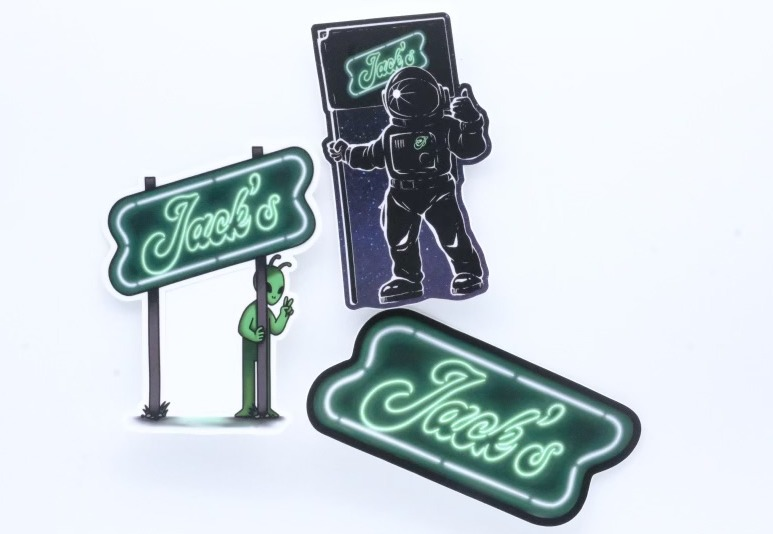 Photograph of product: Jack's Assorted Stickers