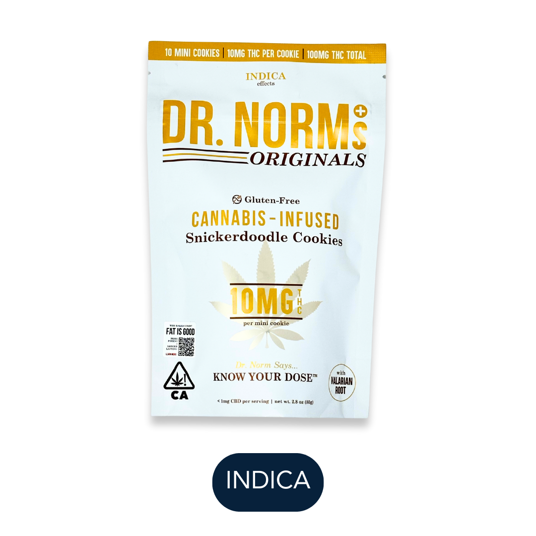 Photograph of product: Dr. Norms - Snickerdoodle - Cookies - 100mg - 10pk