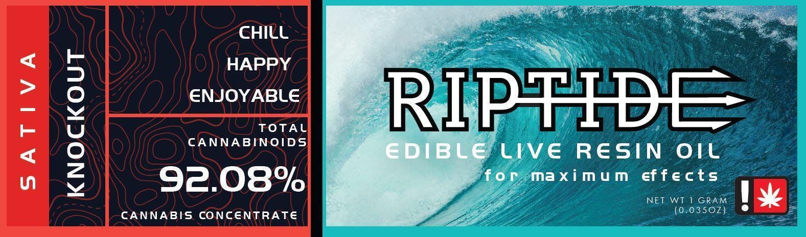 Photograph of product: Riptide RSO - Knockout
