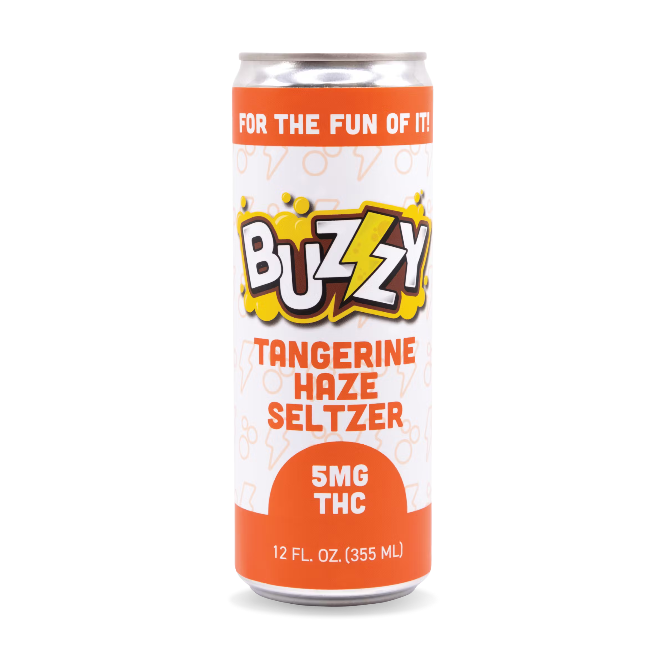 Photograph of product: 1:1 TH-oui:CBG Tangerine Haze | Seltzer | 5mg