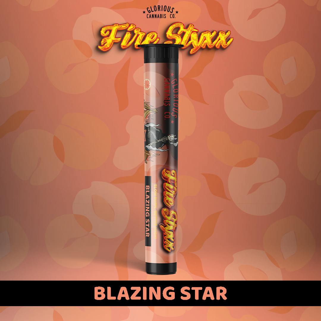 Photograph of product: Fire Styxx Infused Pre-Roll (Blazing Star)