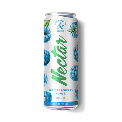 Photograph of product: Seltzer - Blue Raspberry Runtz
