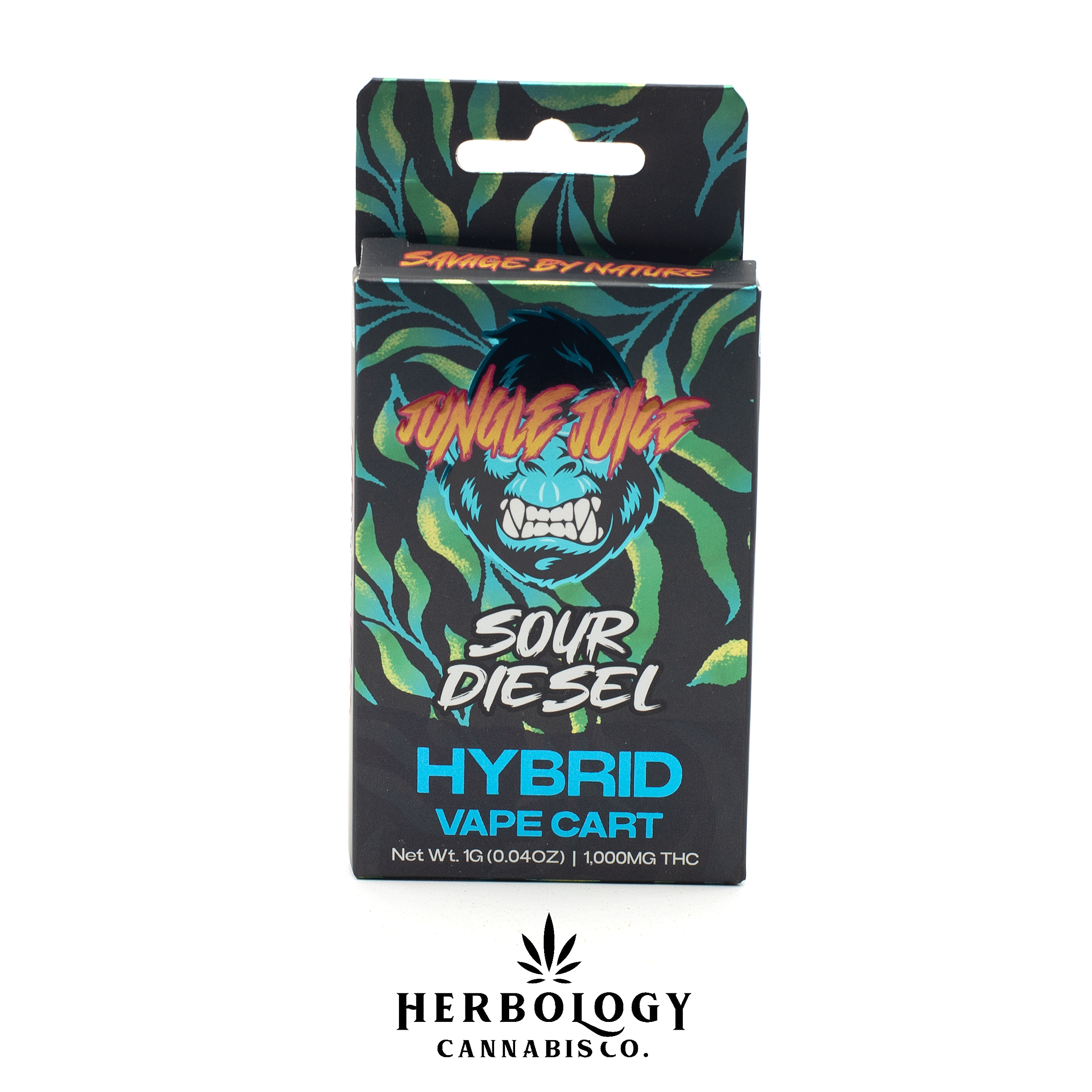 Photograph of product: Jungle Juice | 510 Cart | Sour Diesel | 1g