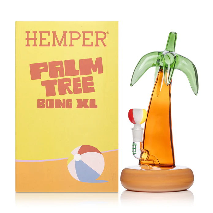 Photograph of product: Hemper - Palm Tree XL Bong 10.5"