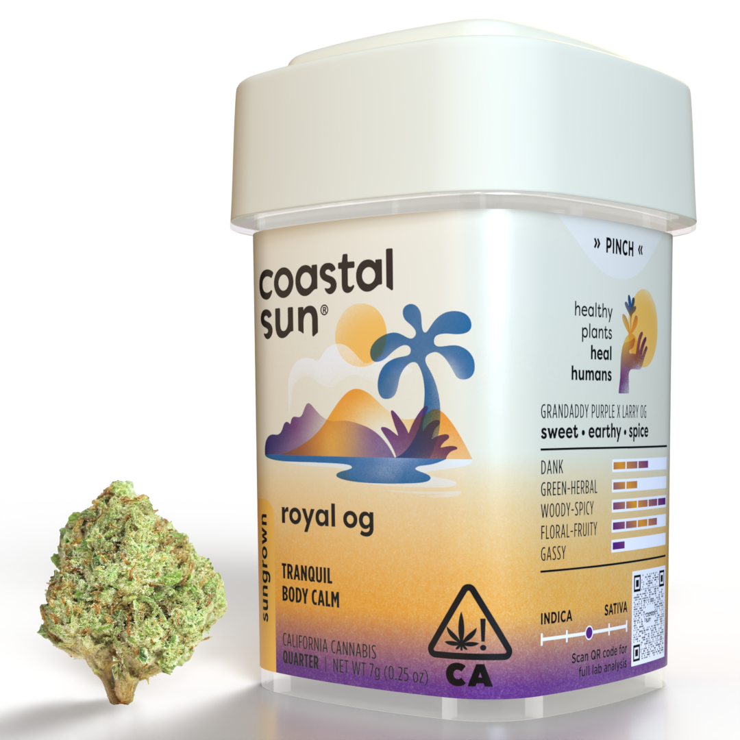 Photograph of product: Royal OG Sungrown Flower 7g