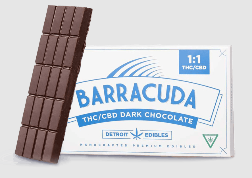 Photograph of product: Dark Chocolate 1:1 | Chocolate Bar 200mg
