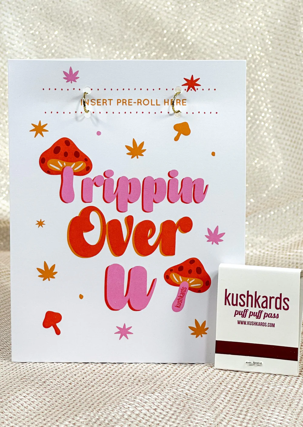 Photograph of product: KushKards - Trippin' Over you (TAX INCLUDED)