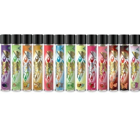 Photograph of product: Cali-Blaze - 1.2g Infused Preroll - Banana Cream Pie