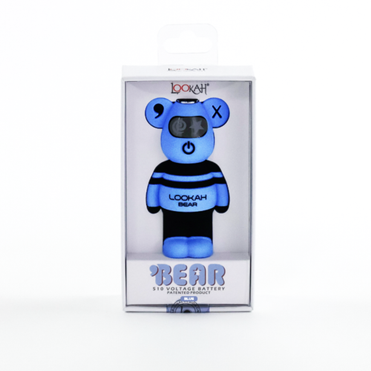 Photograph of product: Lookah Bear 500mAh Variable Voltage 510 Battery | Blue