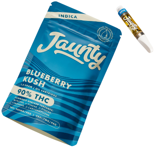 Photograph of product: Blueberry Kush - Cartridge (1.0g)