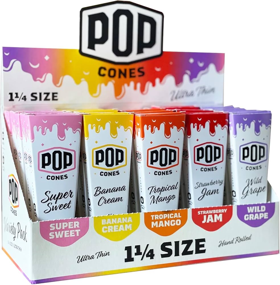 Photograph of product: POP Cones 6pk 1 1/4" (Flavor Pops)
