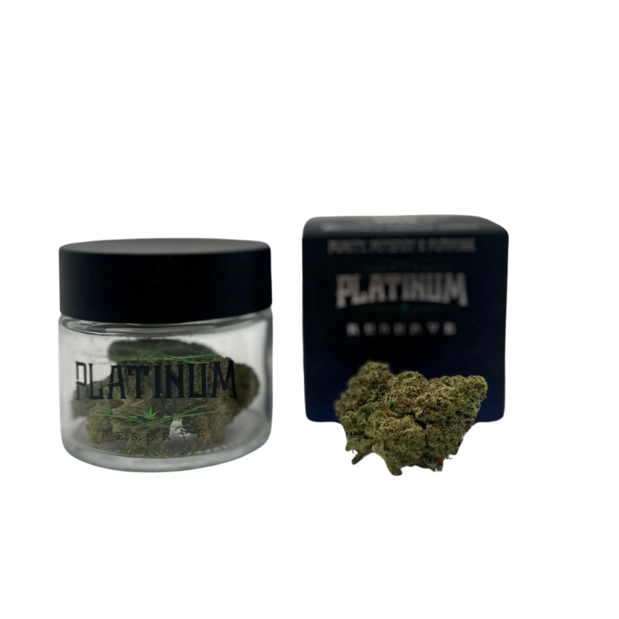 Photograph of product: Platinum Reserve | Flower 3.5 | Ghost Train Mimosa - 3.5g